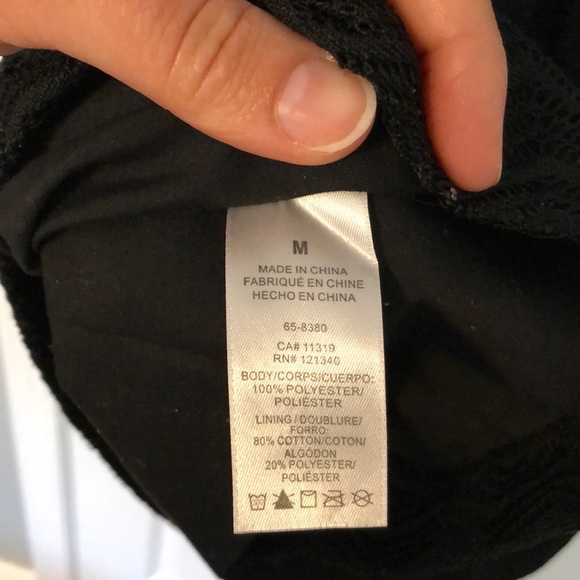 Black lace fit and flare dress - Picture 5 of 5